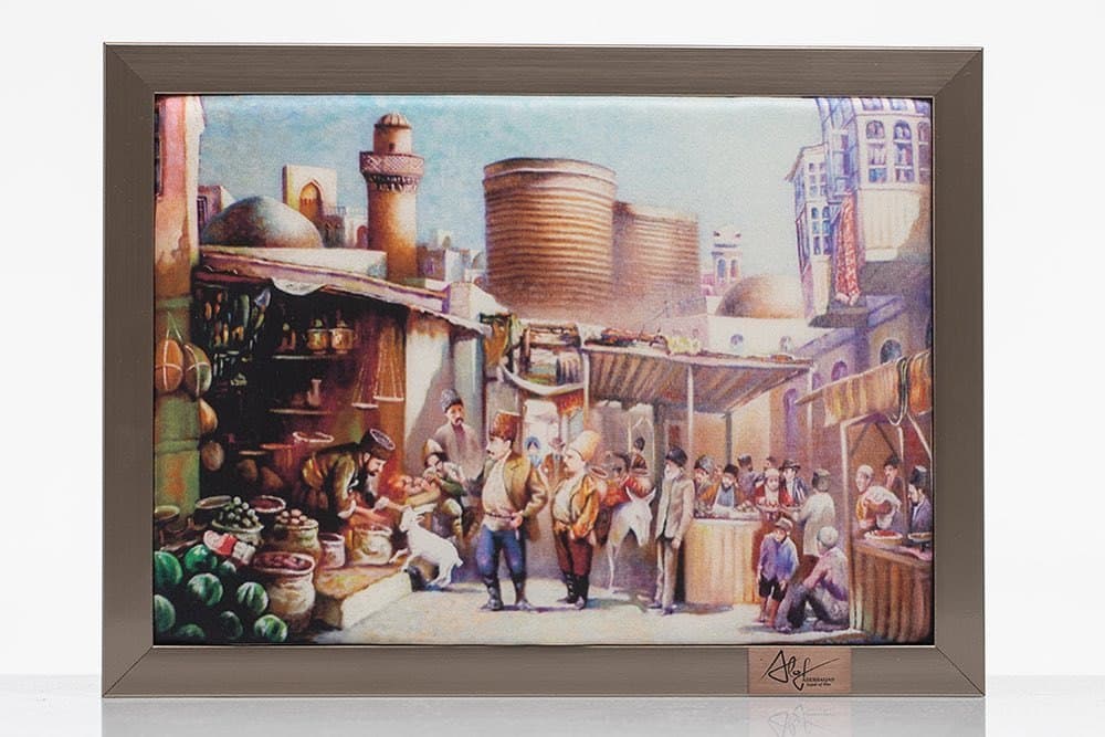 Köhnə Bakı bazarı